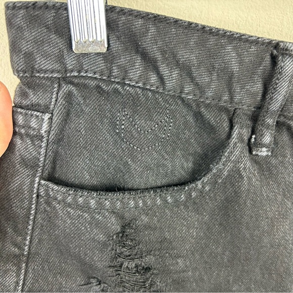 Mumu Blue by Show me your Mumu Houston High-Waisted shorts midnight black wash - Picture 7 of 13